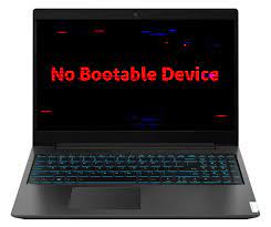 دلایل بروز مشکل no bootable device در لپ تاپ