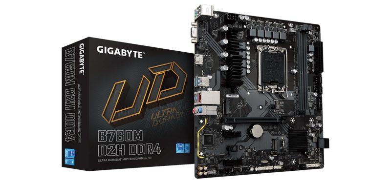 مادربرد گیگابایت مدل Gigabyte B760M D2H DDR4 1