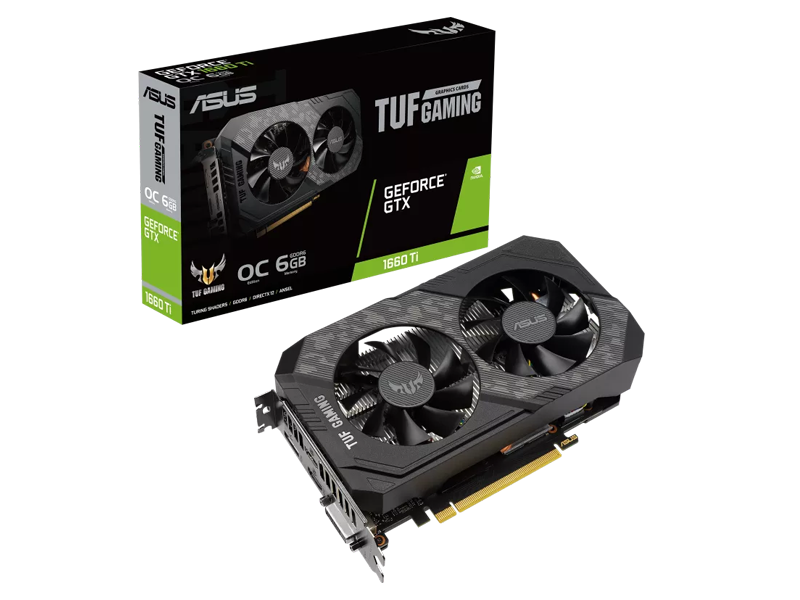 کارت گرافیک ایسوس مدل TUF Gaming GTX 1660 Ti EVO OC Edition 6GB GDDR6-lgr کارت گرافیک ایسوس مدل TUF Gaming GTX 1660 Ti EVO OC Edition 6GB GDDR6 lgr